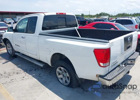 2007 Nissan Titan Se from USA, damaged, VIN 1N6BA06A77N225578